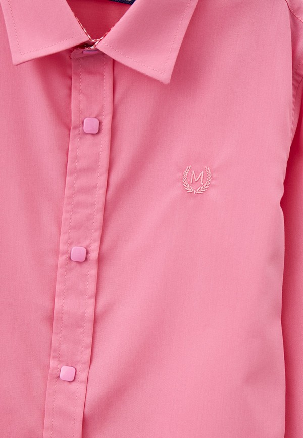 Рубашка для мальчика MiLi цвет розовый  Фото 3