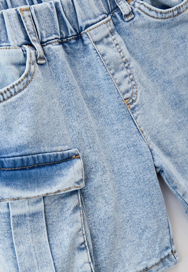 Шорты для мальчика джинсовые DeFacto цвет голубой  Фото 3
