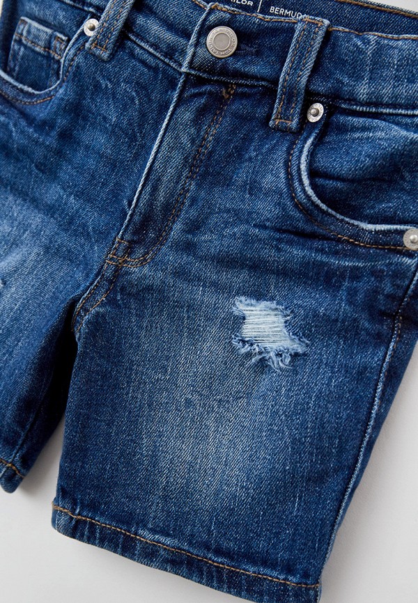 Шорты для мальчика джинсовые Tom Tailor цвет синий  Фото 3