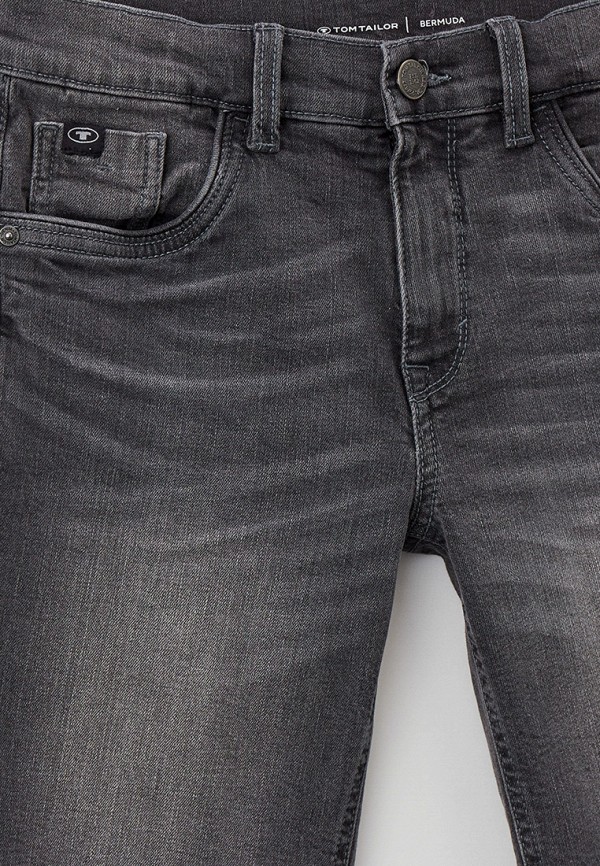 Шорты для мальчика джинсовые Tom Tailor цвет серый  Фото 3