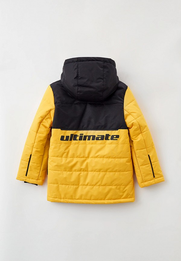 Куртка для мальчика утепленная Nikastyle цвет желтый  Фото 2