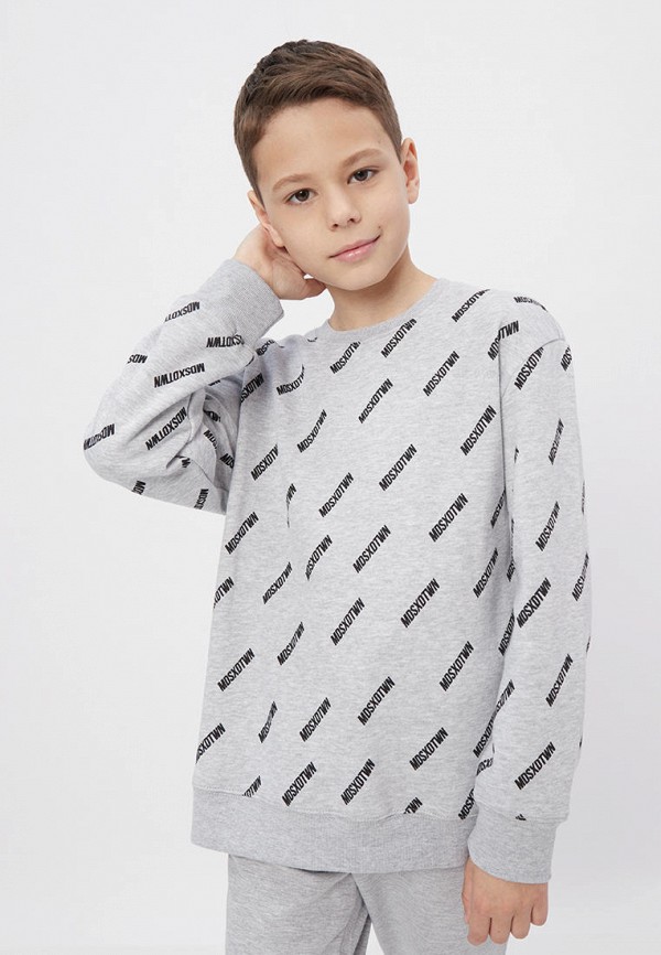Свитшот Modis серый, размер 134, фото 3