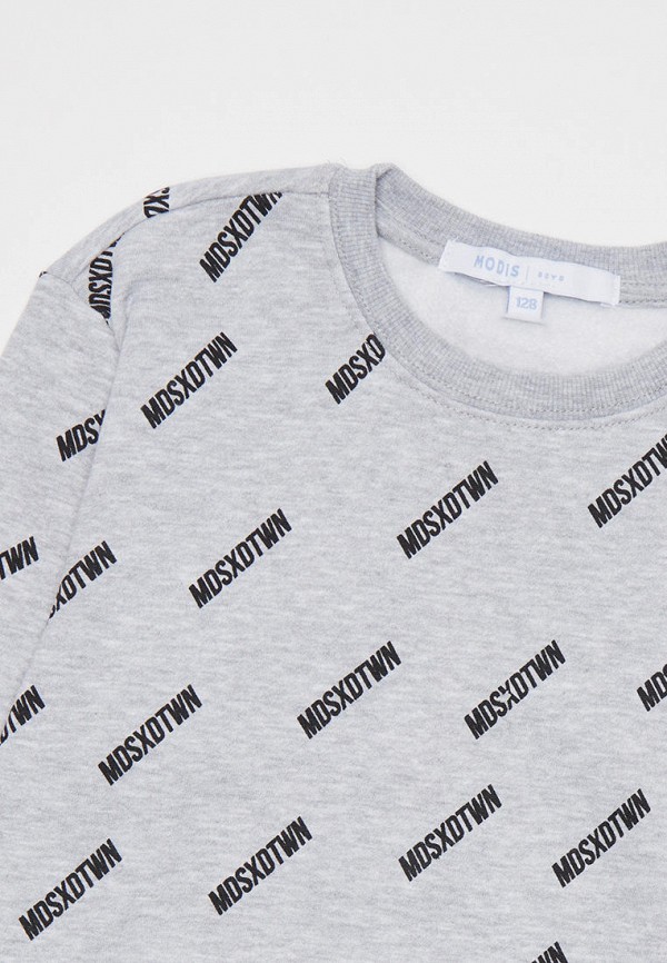 Свитшот Modis серый, размер 134, фото 6