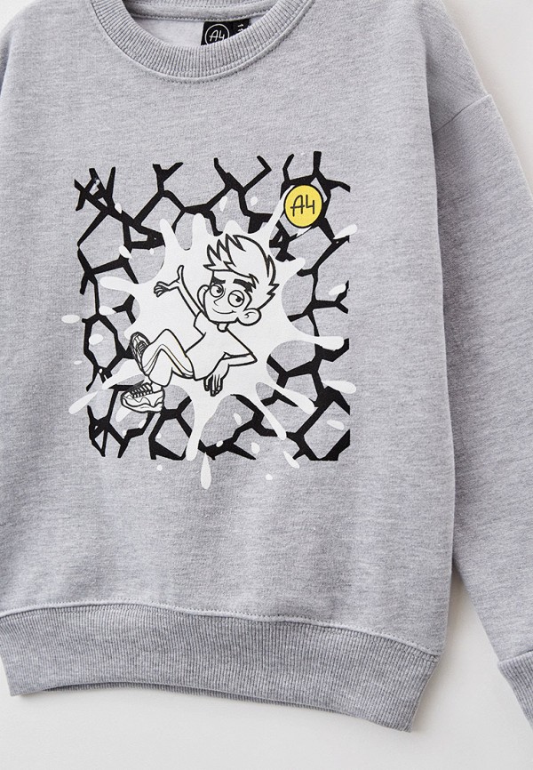 Свитшот Modis серый, размер 110, фото 3