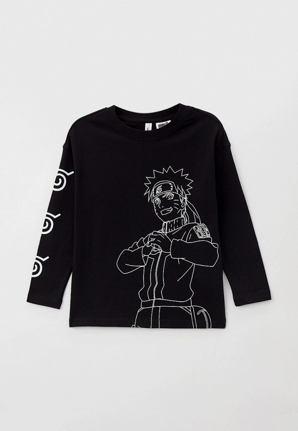 

Лонгслив Sela, Черный, NARUTO