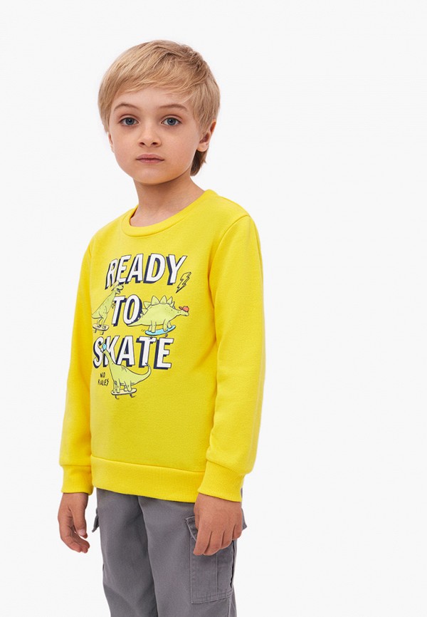 Свитшот Modis желтый, размер 110, фото 4