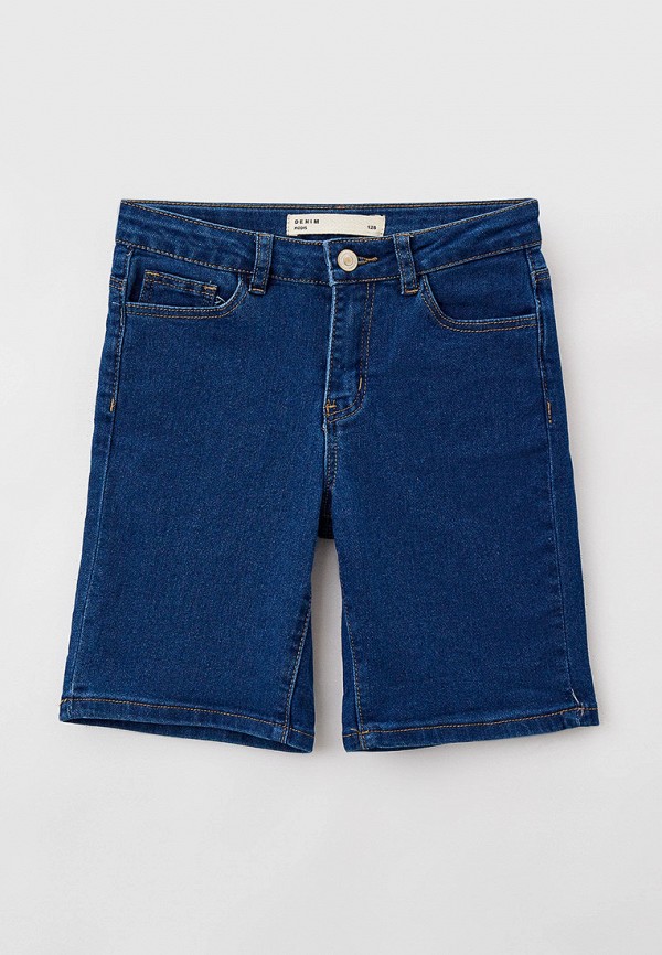 Шорты для мальчика джинсовые Modis цвет синий 