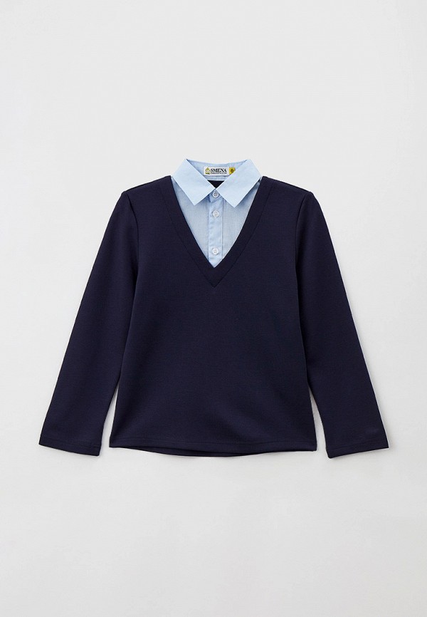 Пуловер для мальчика Smena цвет синий 