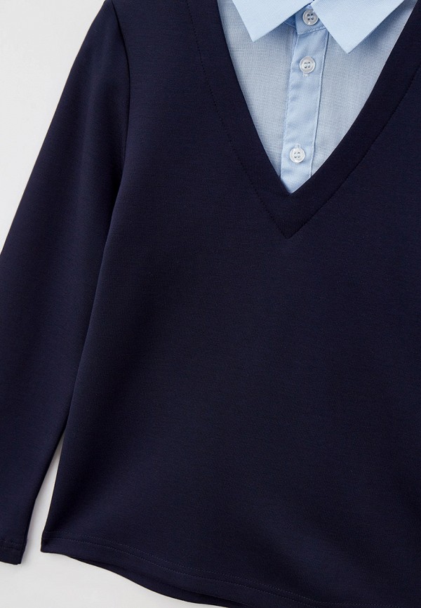 Пуловер для мальчика Smena цвет синий  Фото 3