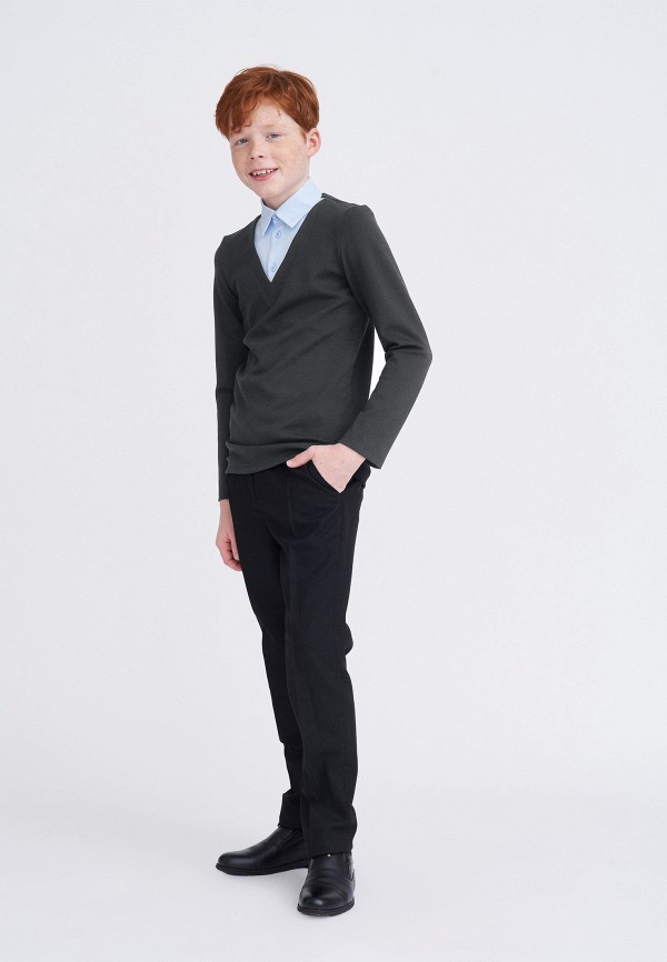 Пуловер для мальчика Smena цвет серый  Фото 4