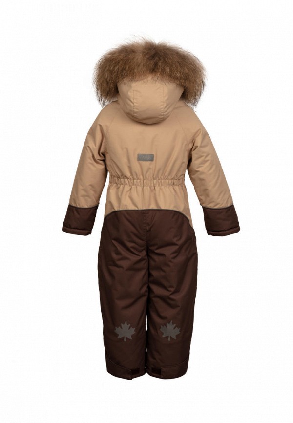 Детский комбинезон утепленный Stylish Amadeo цвет коричневый  Фото 2