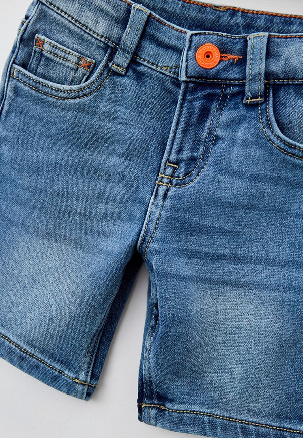 Шорты для мальчика джинсовые O'stin цвет голубой  Фото 3
