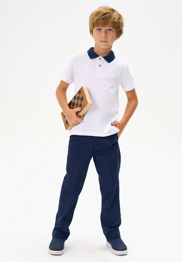 Поло КотМарКот белый, размер 134, фото 4