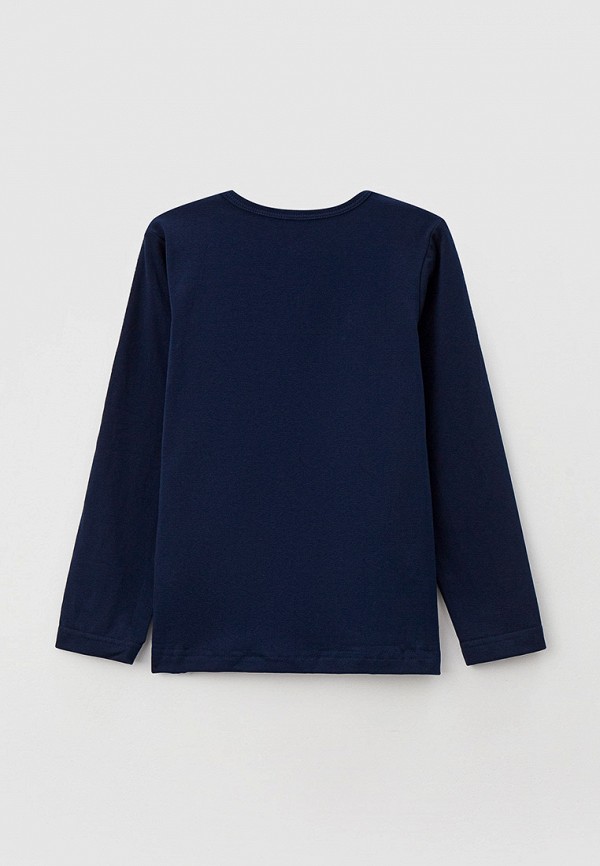 Лонгслив КотМарКот синий, размер 122, фото 2