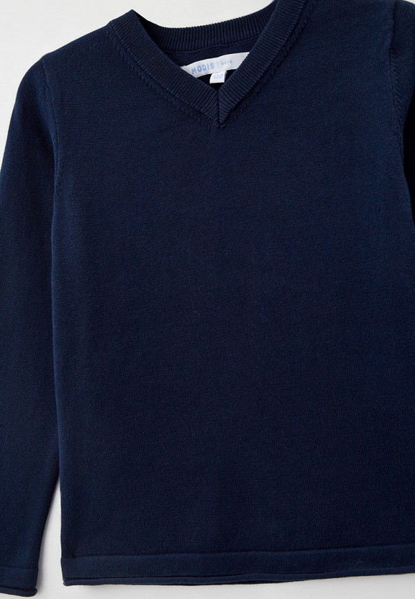 Пуловер для мальчика Modis цвет синий  Фото 3