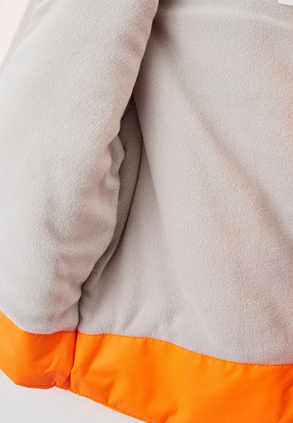 Куртка для мальчика утепленная АксАрт цвет оранжевый  Фото 4