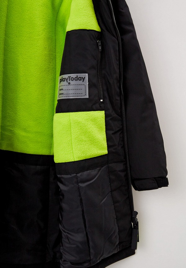 Куртка для мальчика утепленная PlayToday цвет черный  Фото 3