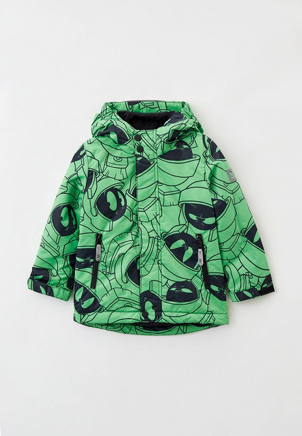 Куртка для мальчика утепленная Sela цвет зеленый 