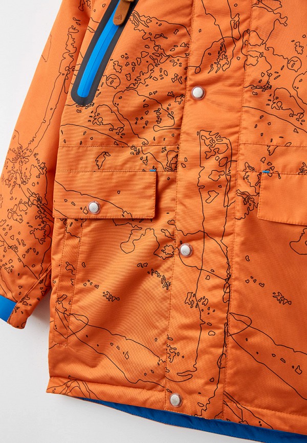 Куртка для мальчика утепленная Oldos цвет оранжевый  Фото 4