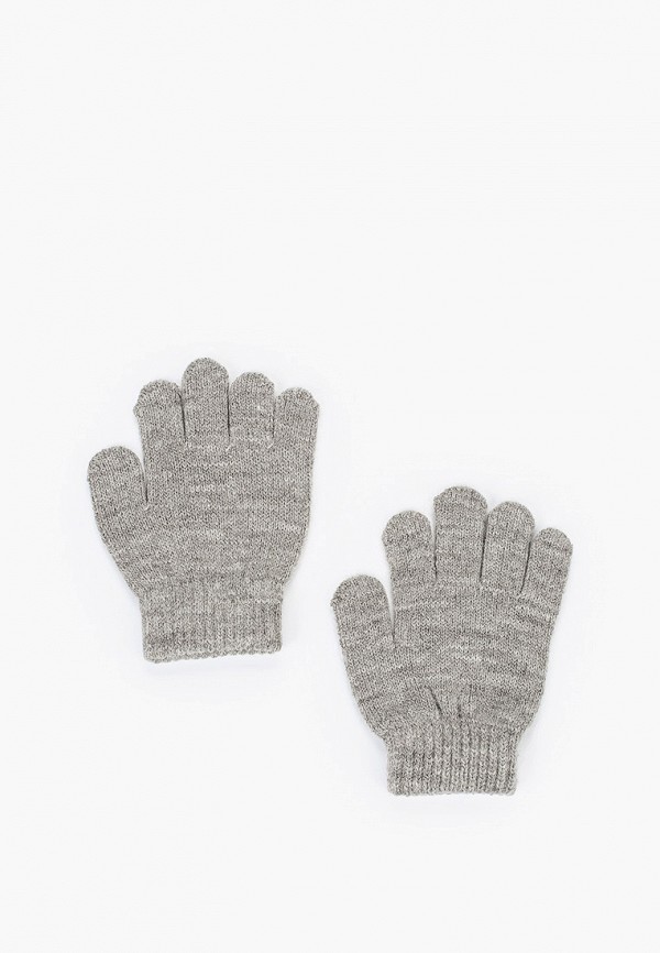 Детские перчатки 2 пары Sela цвет серый  Фото 2