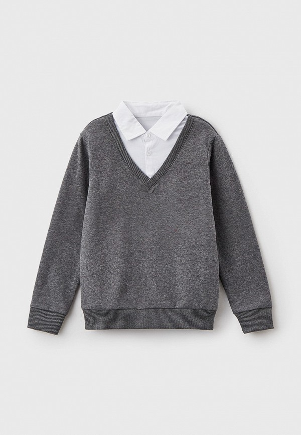Пуловер для мальчика Mark Formelle цвет серый 