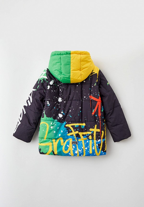 Куртка для мальчика утепленная PlayToday цвет черный  Фото 2