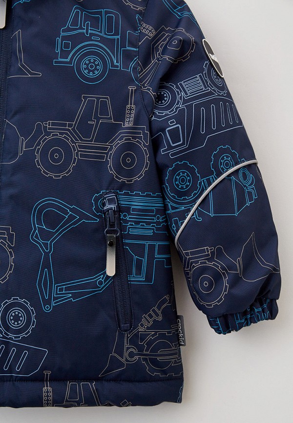 Куртка для мальчика утепленная Crockid цвет синий  Фото 3