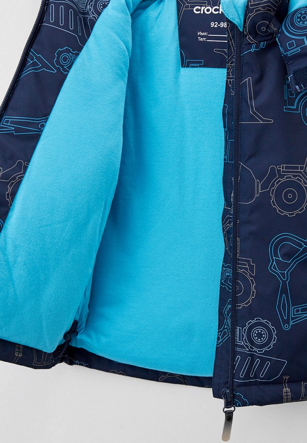 Куртка для мальчика утепленная Crockid цвет синий  Фото 5