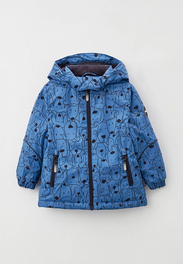 Куртка для мальчика утепленная Crockid цвет синий 