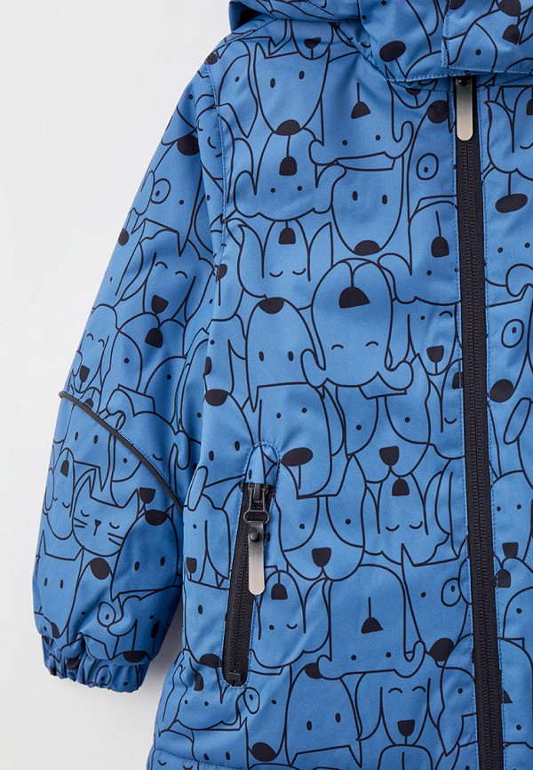 Куртка для мальчика утепленная Crockid цвет синий  Фото 4