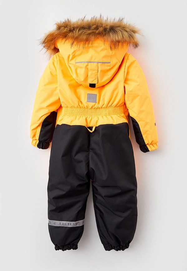 Детский комбинезон утепленный Arctland цвет оранжевый  Фото 2