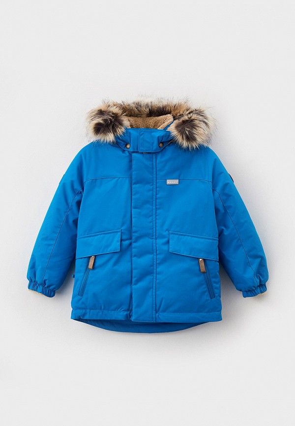 Куртка для мальчика утепленная Kerry цвет синий 