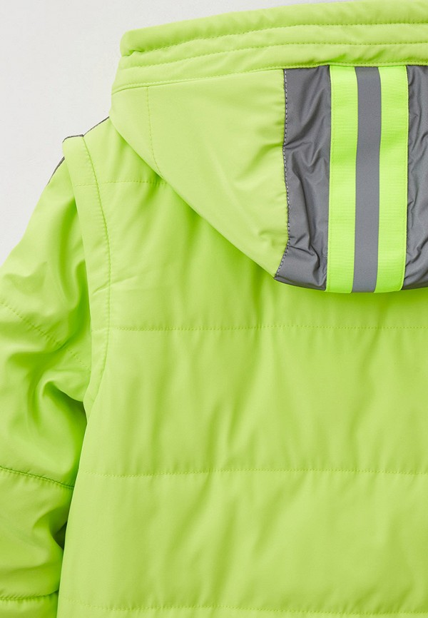 Куртка для мальчика утепленная Smena цвет зеленый  Фото 6