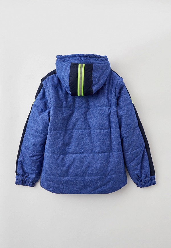 Куртка для мальчика утепленная Smena цвет синий  Фото 2