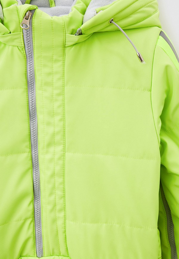 Куртка для мальчика утепленная Smena цвет зеленый  Фото 4