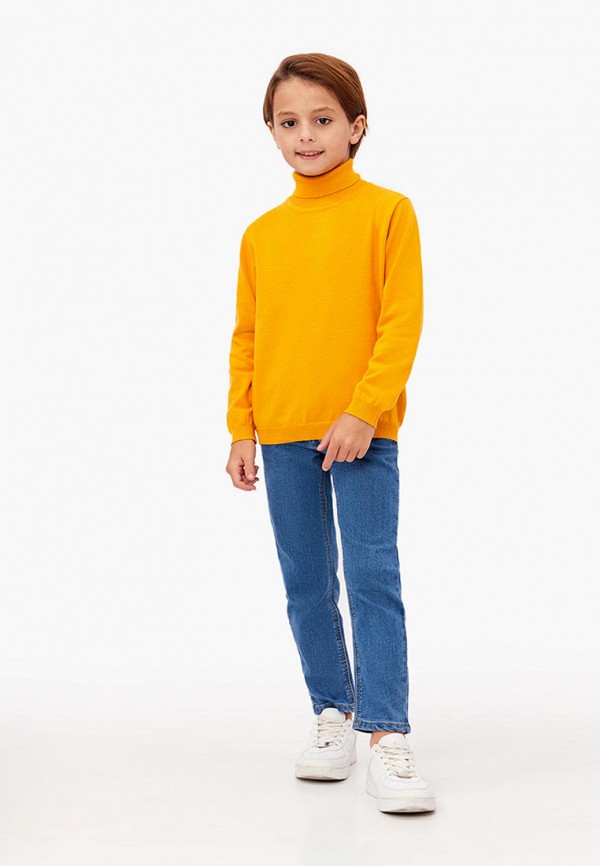 Водолазка для мальчика Modis цвет оранжевый  Фото 3