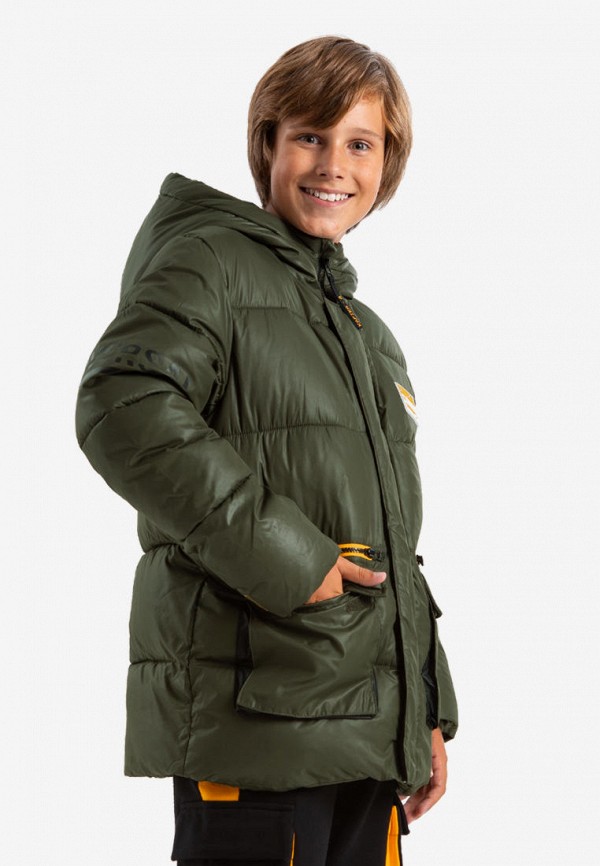 Куртка для мальчика утепленная Kapika цвет хаки  Фото 8