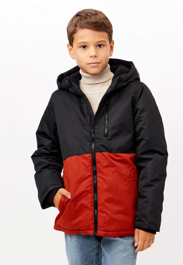 Куртка для мальчика утепленная Modis цвет коричневый  Фото 2