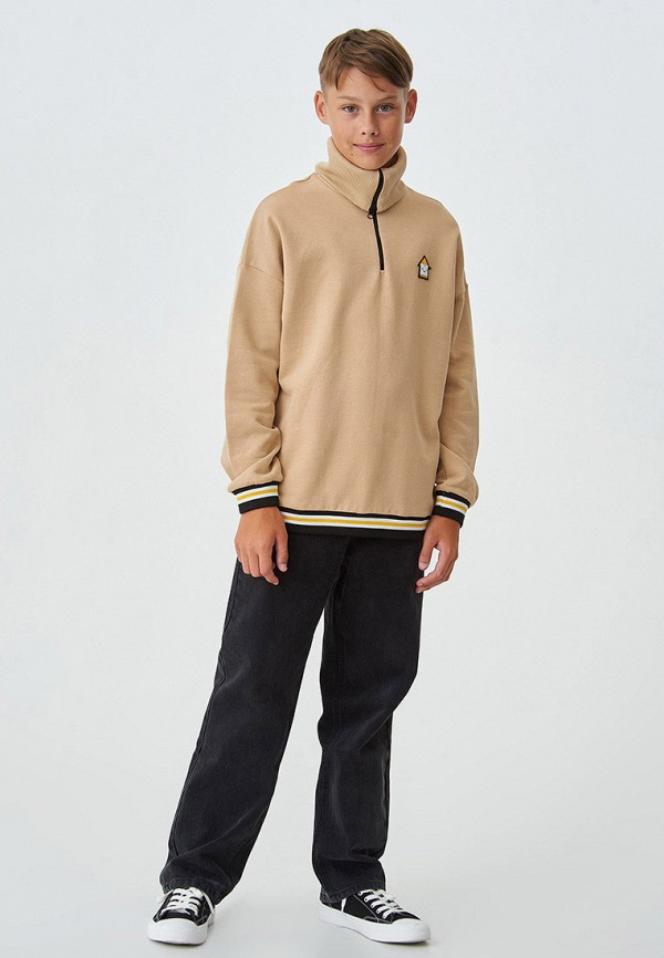 Олимпийка Smena бежевый, размер 140, фото 4