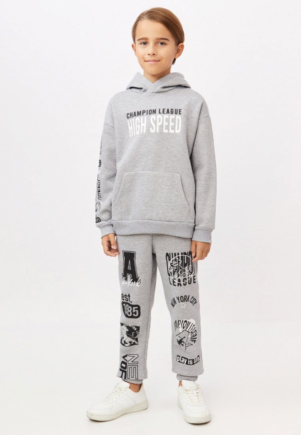 Худи Modis серый, размер 140, фото 5