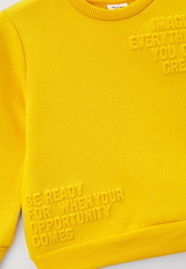 Свитшот DeFacto желтый, размер 14, фото 3