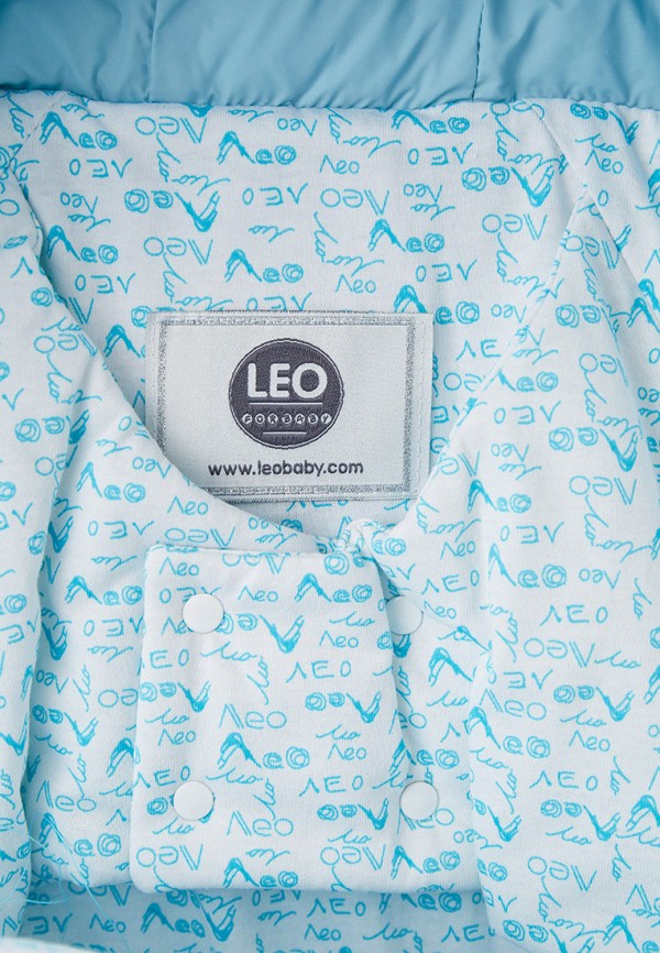 Конверт для новорожденного Leo цвет голубой  Фото 4