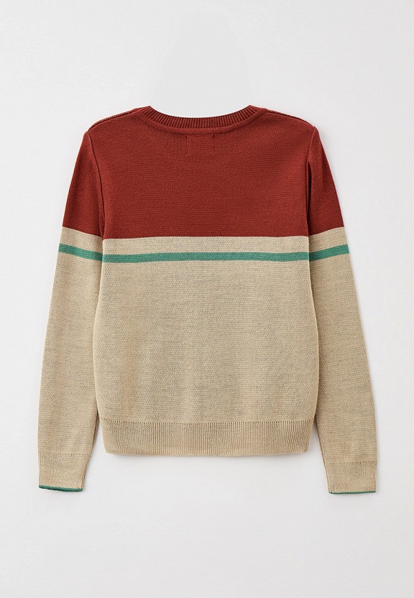 Пуловер для мальчика Sei Tu цвет бежевый  Фото 2