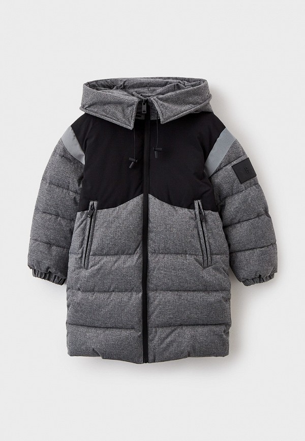 Куртка для мальчика утепленная Baon цвет серый 