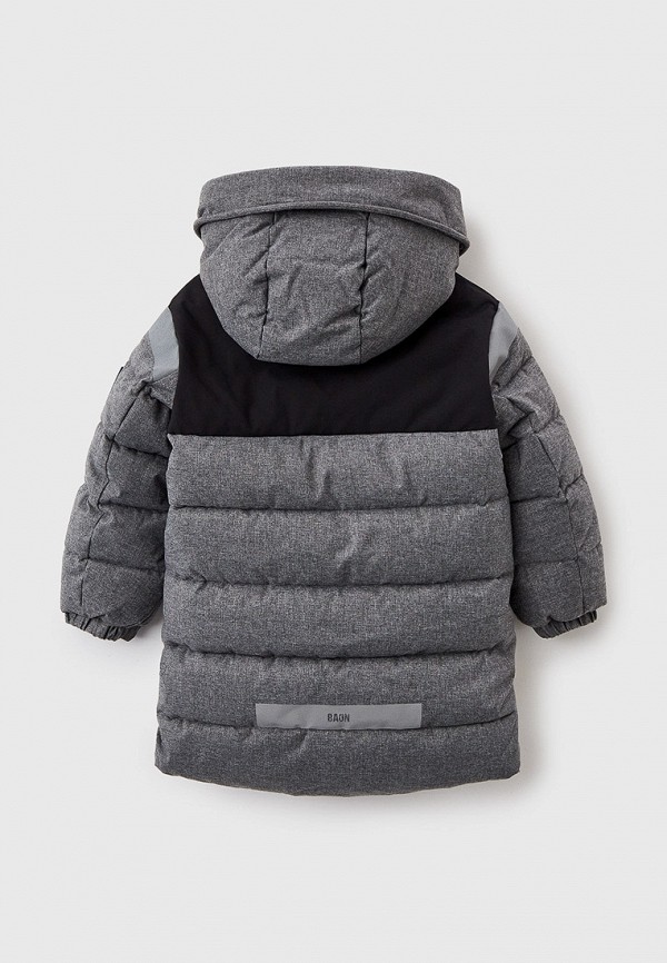 Куртка для мальчика утепленная Baon цвет серый  Фото 2