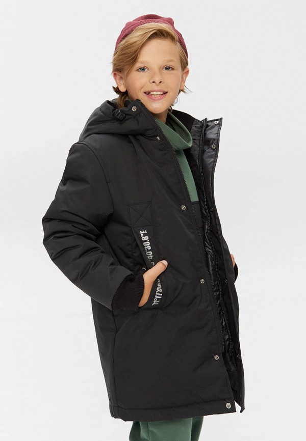 Куртка для мальчика утепленная Bell Bimbo цвет черный  Фото 5