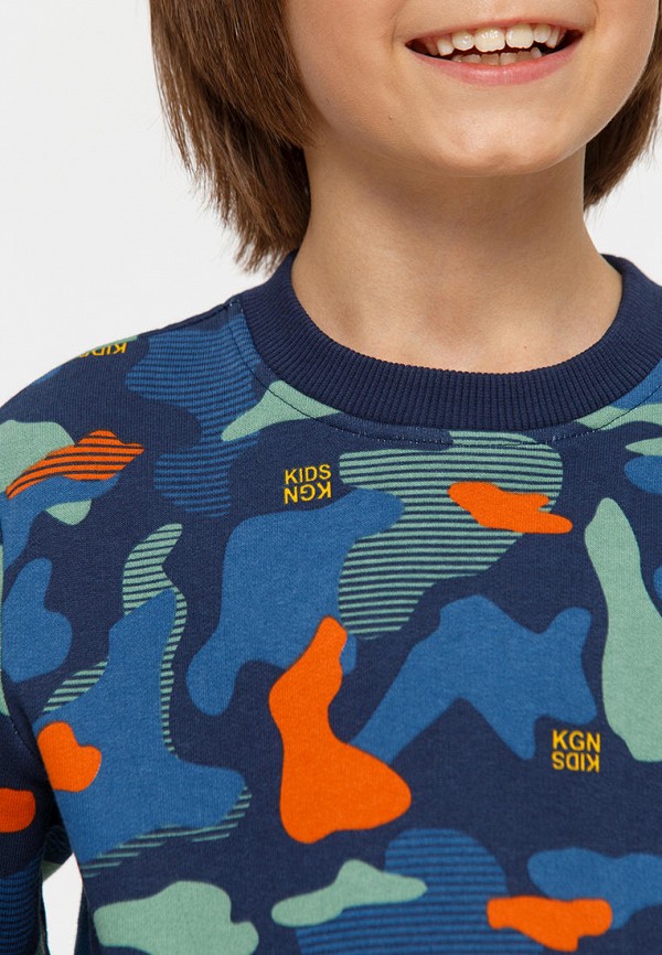 Свитшот Kogankids синий, размер 116, фото 7