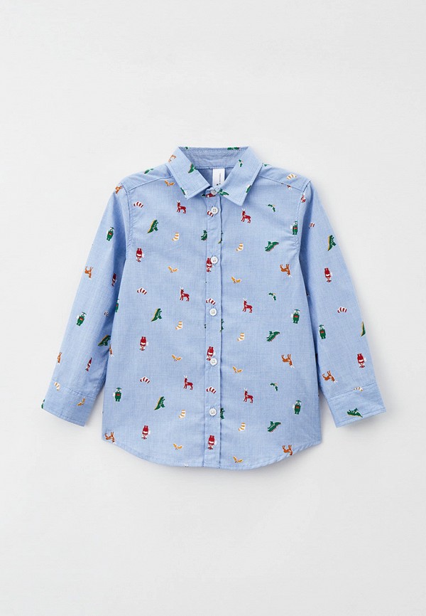

Рубашка Sela, Голубой, New Year Collection