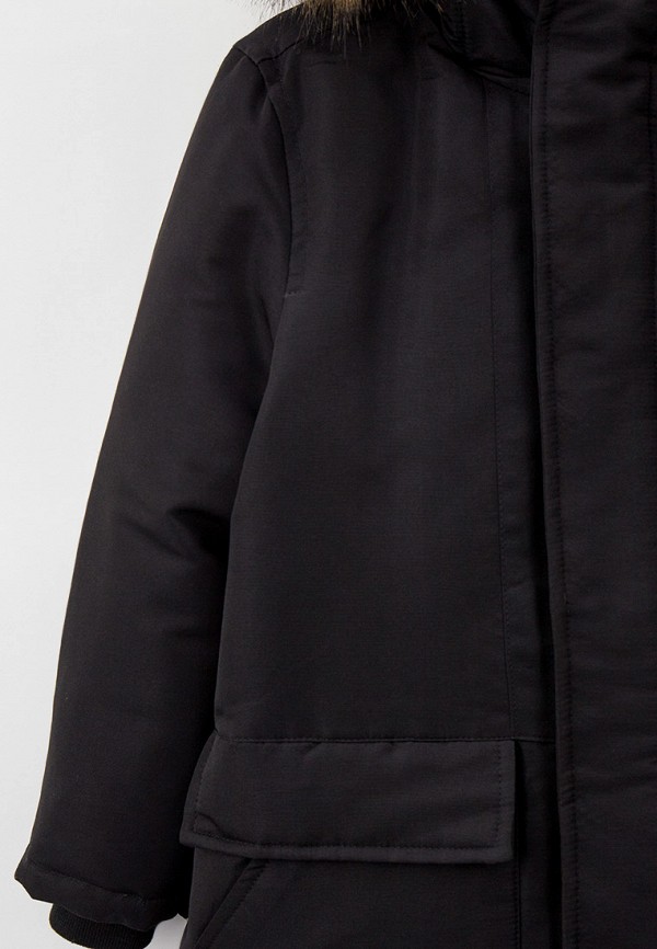 Куртка для мальчика утепленная DeFacto цвет черный  Фото 3