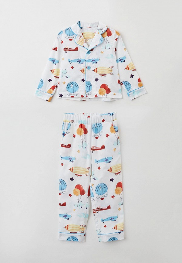 Пижама для мальчика Podiumkids цвет белый 